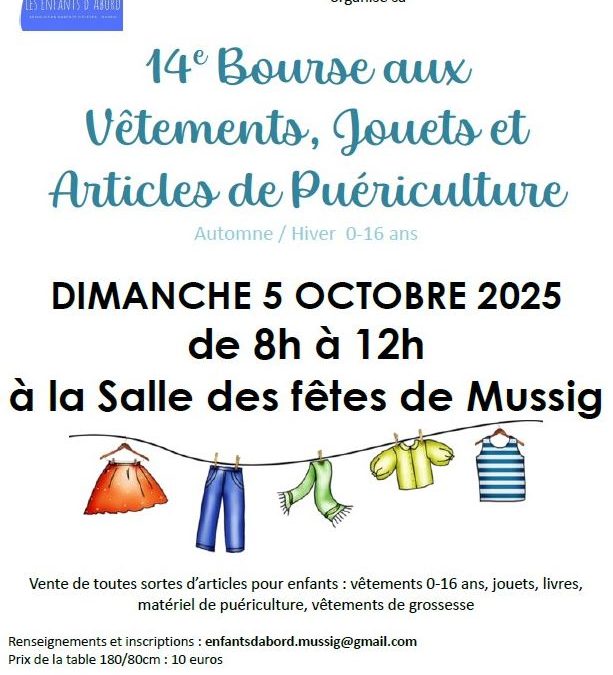 Bourse aux Vêtements