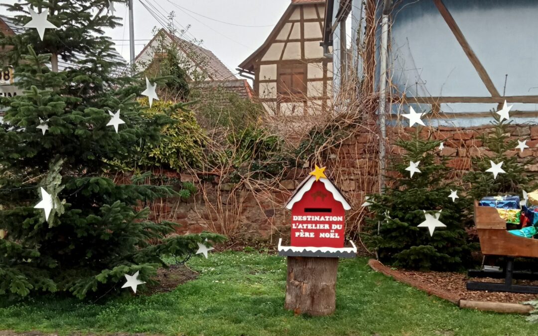 La boîte aux lettres du Père Noël 🎅📨📪