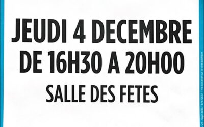 🩸 Don du sang à Mussig 🩸