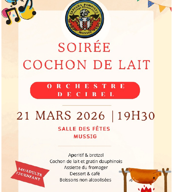 [ SOIRÉE COCHON DE LAIT ]