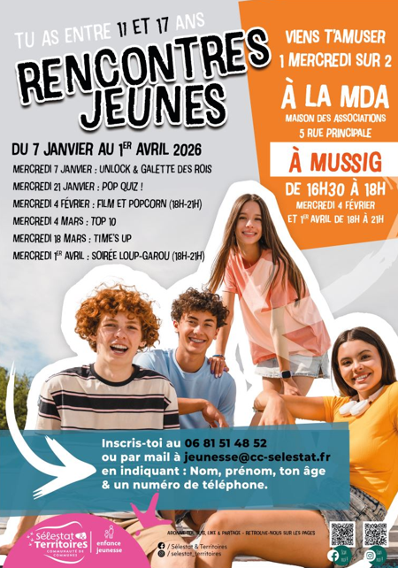 [ Service Jeunesse de la Communauté de Communes de Sélestat & Territoires]