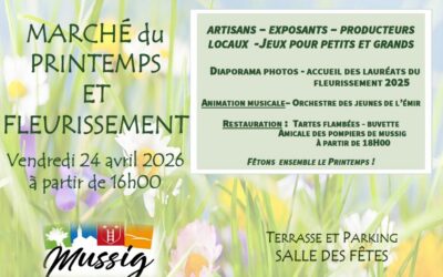Marché de printemps & laureats fleurissement