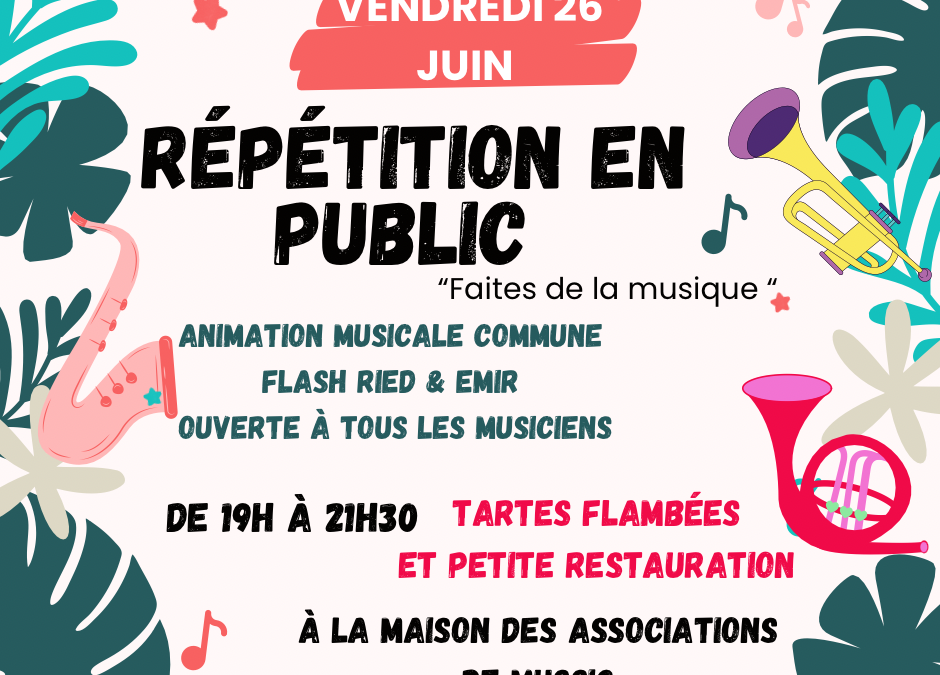 🎶 Fête de la Musique à Mussig 🎶