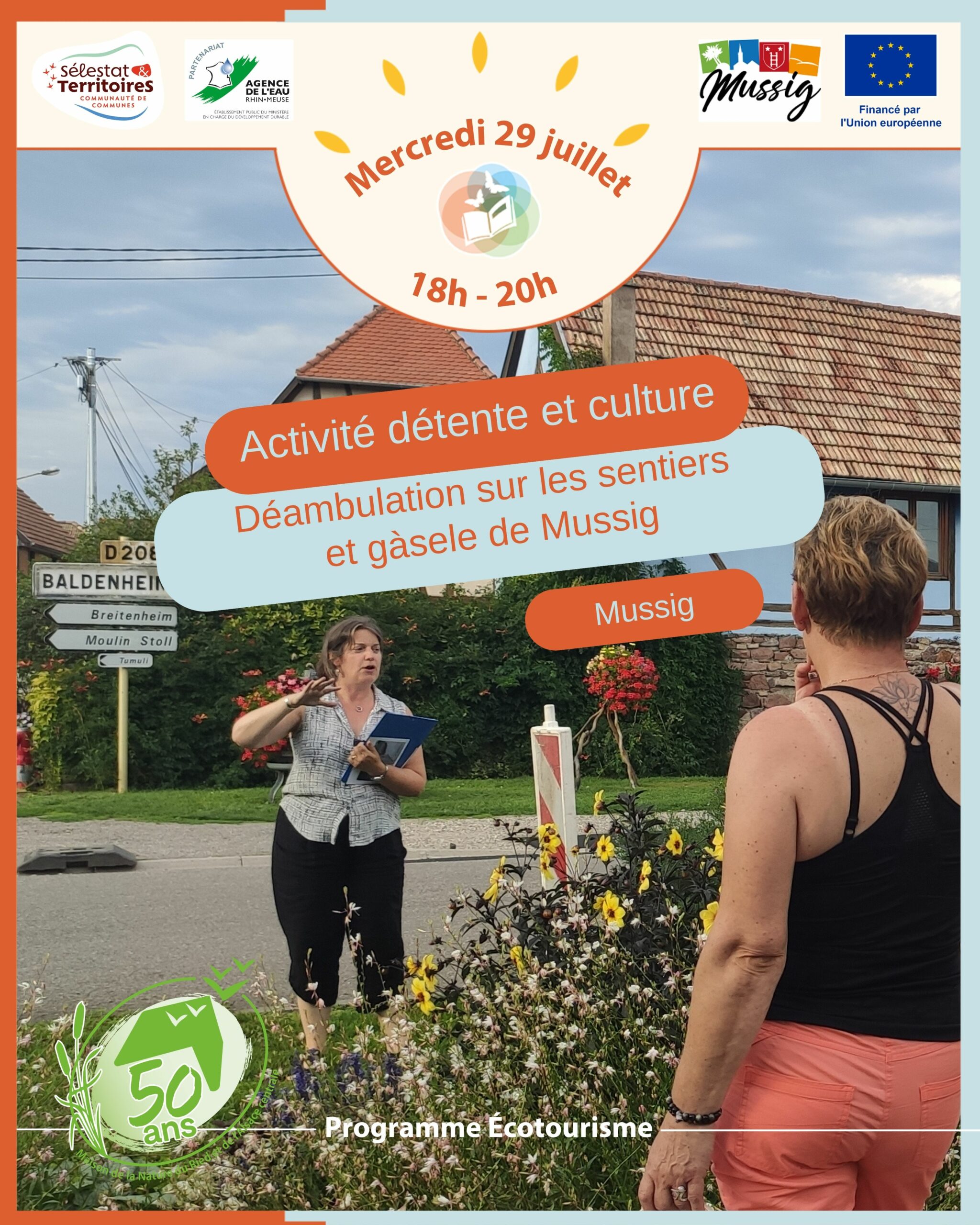 🌿 Balade découverte à Mussig – Juillet 🌿