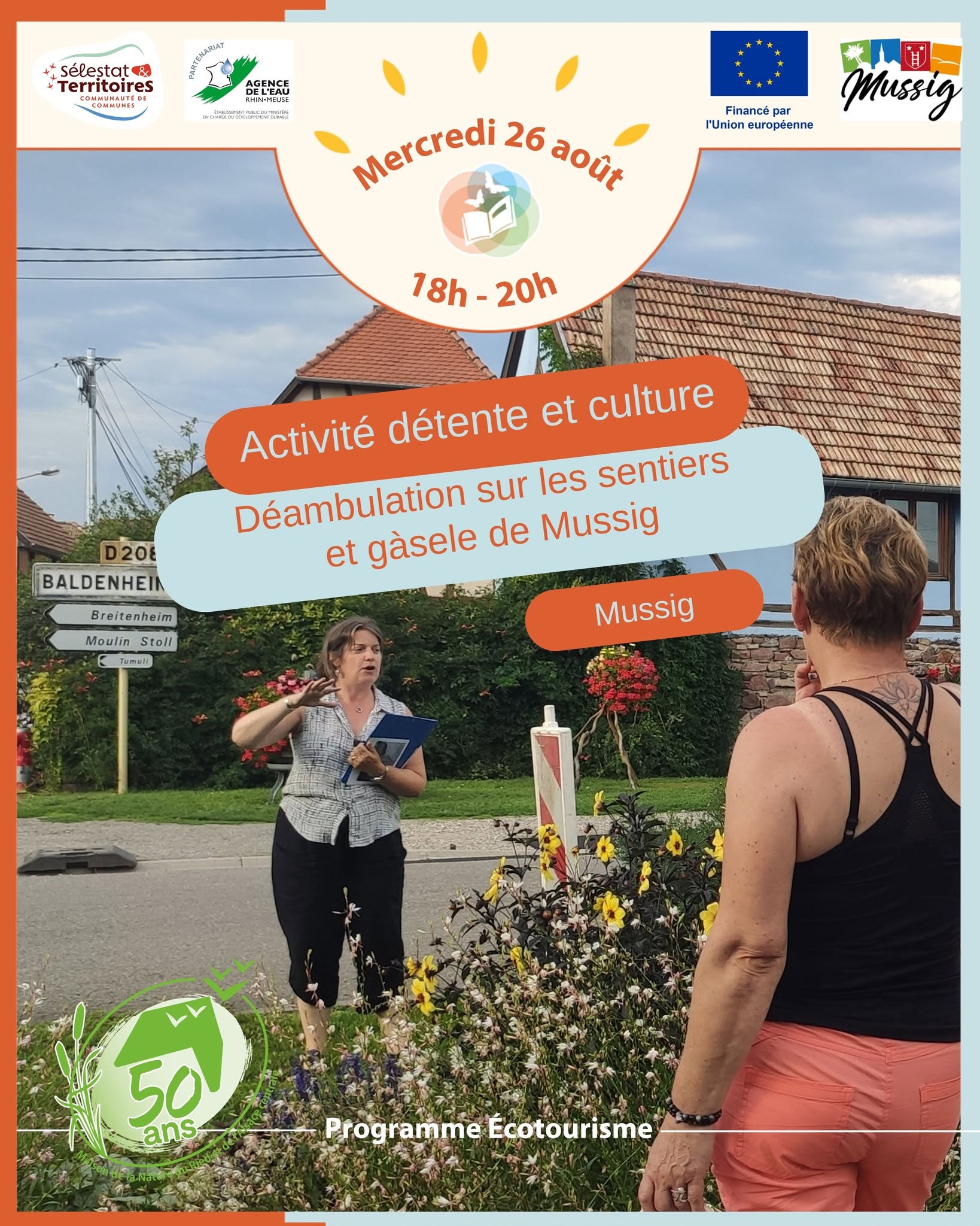🌿 Balade découverte à Mussig – Août 🌿