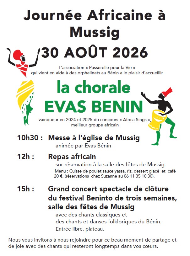 JOURNÉE AFRICAINE À MUSSIG