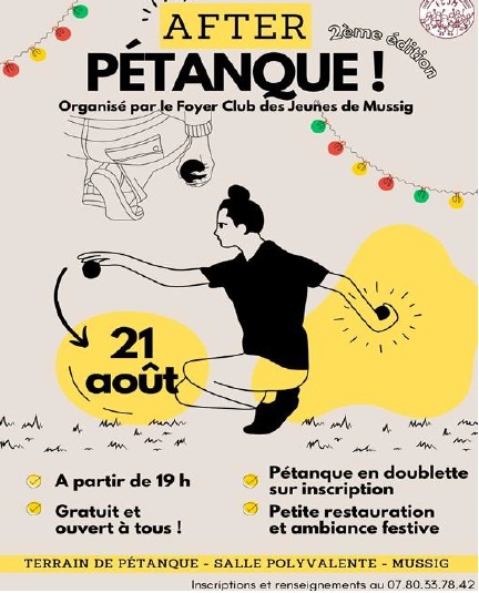 After Pétanque à Mussig