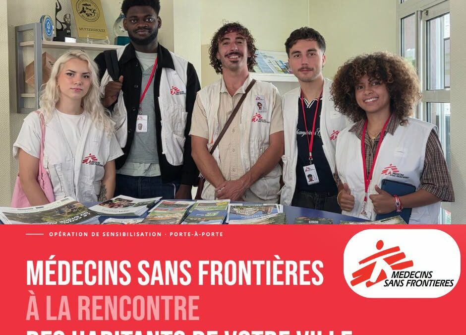 👨‍⚕️ PASSAGE DE MÉDECINS SANS FRONTIÈRES 👨‍⚕️